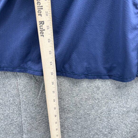 Lululemon Tank Top Women 8 Navy Multi Floral Athletic Tennis Crossback - Picture 4 of 9